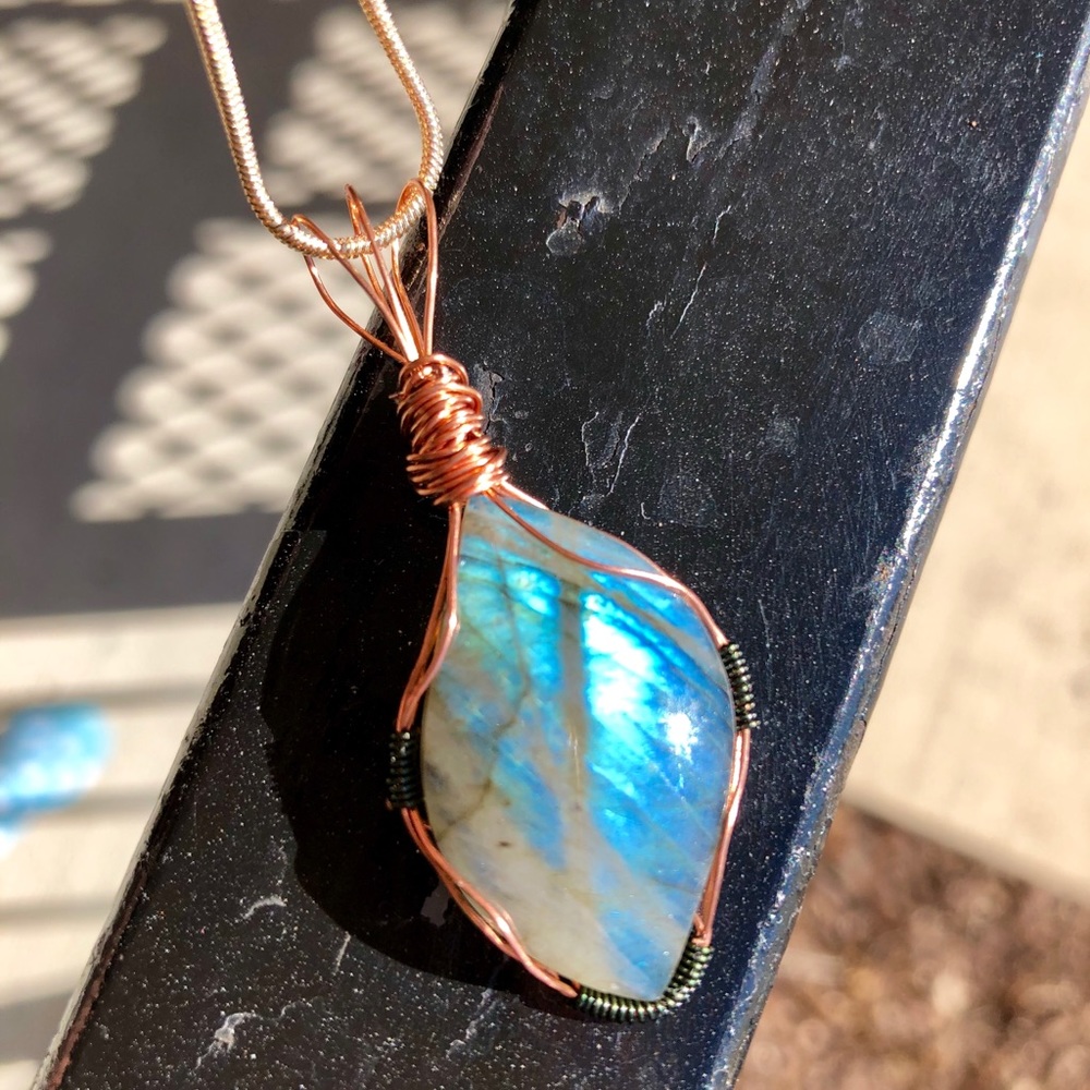 Labradorite Handmade Necklace!